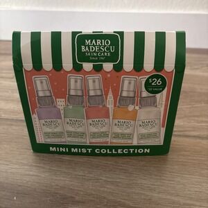 Mario Badescu 5-PC Mini Mist Facial Spray Collection 2 oz each, NEW!‎